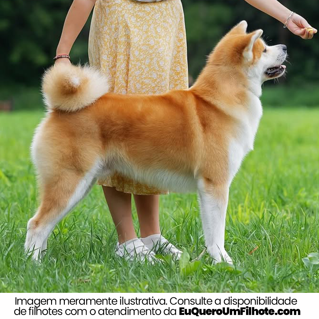 Cachorro Akita adulto - EuQueroUmFilhote