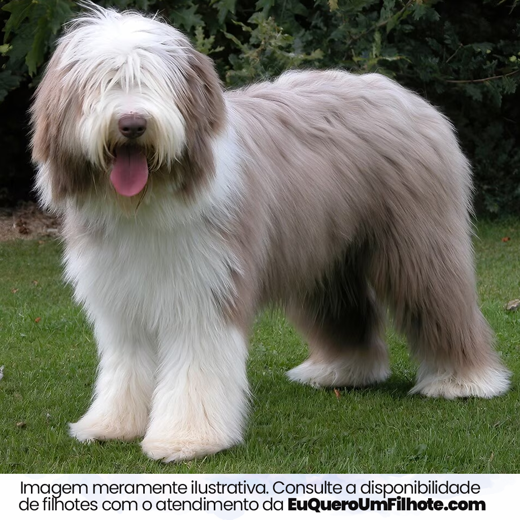 Cachorro Bearded Collie adulto - EuQueroUmFilhote