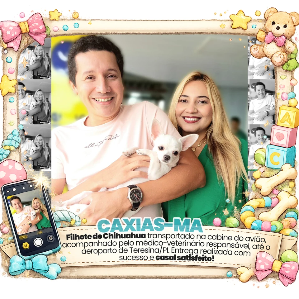 Cliente e seu pet — foto do acervo Eu Quero Um Filhote